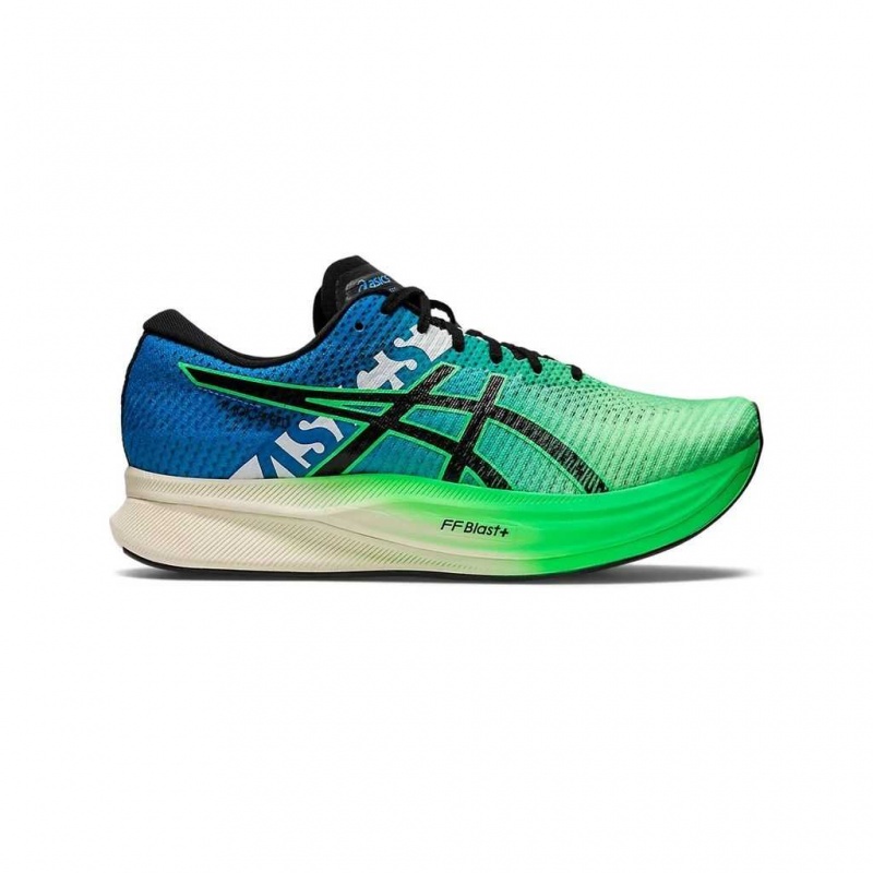 New Leaf/Black Asics 1011B497.300 Magic Speed 2 Ekiden Running Shoes | BMLCF-7249