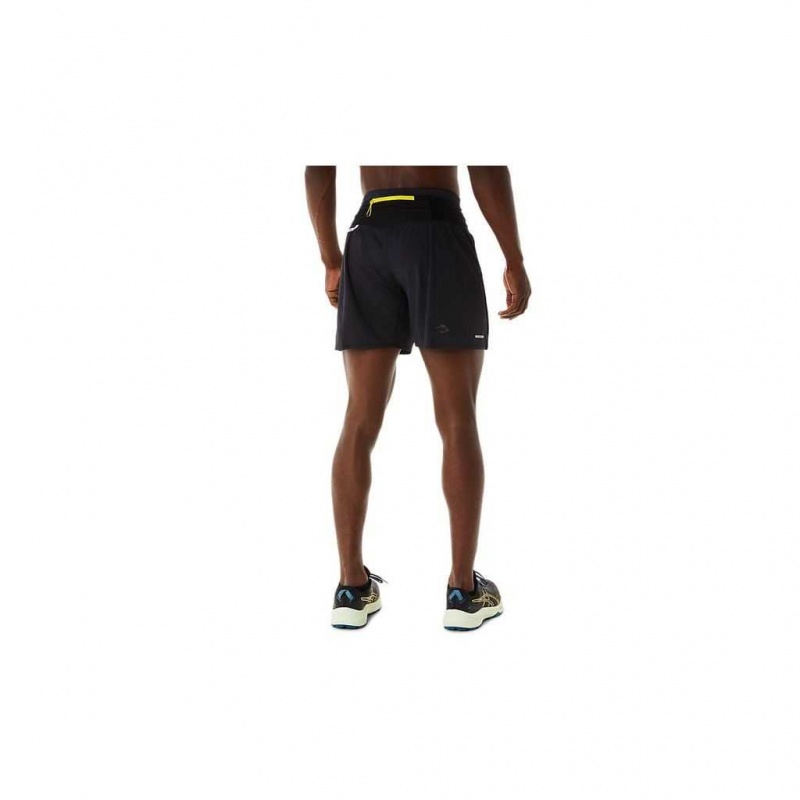 Performance Black Asics 2011C726.001 Fujitrail Short Shorts | ROXCM-2517