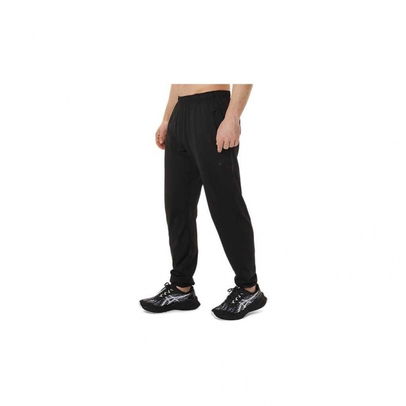 Performance Black Asics 2031D022.001 Brushed Knit Pants Pants & Tights | CFNYW-9143