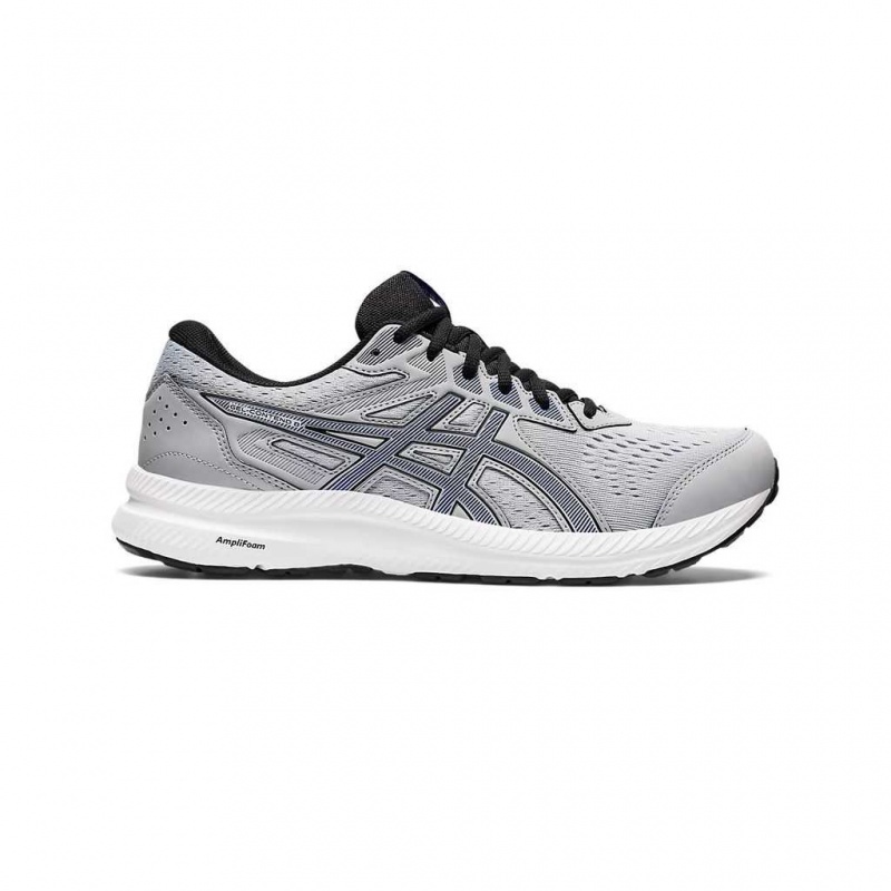 Piedmont Grey/Asics Blue Asics 1011B492.020 Gel-Contend 8 Running Shoes | BIHGS-4298