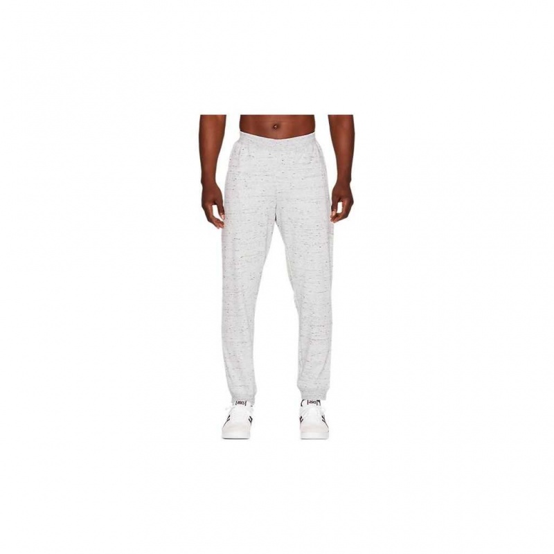 Piedmont Grey Heather Asics 2191A246.021 French Terry One Point Pant Pants & Tights | YPQEM-3280
