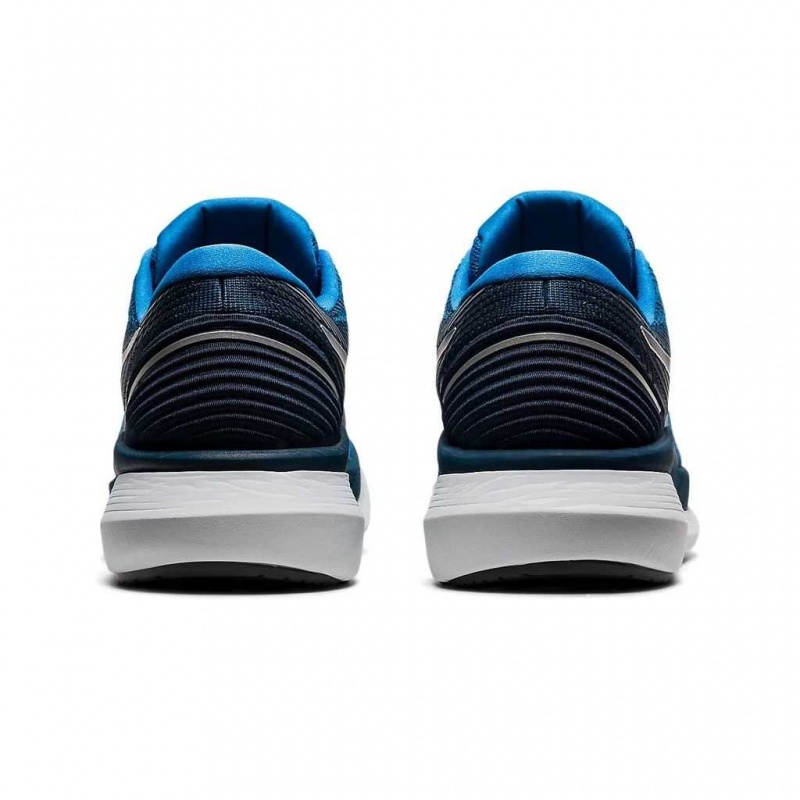Reborn Blue/Black Asics 1011B016.401 Glideride 2 Running Shoes | GCTUS-3827