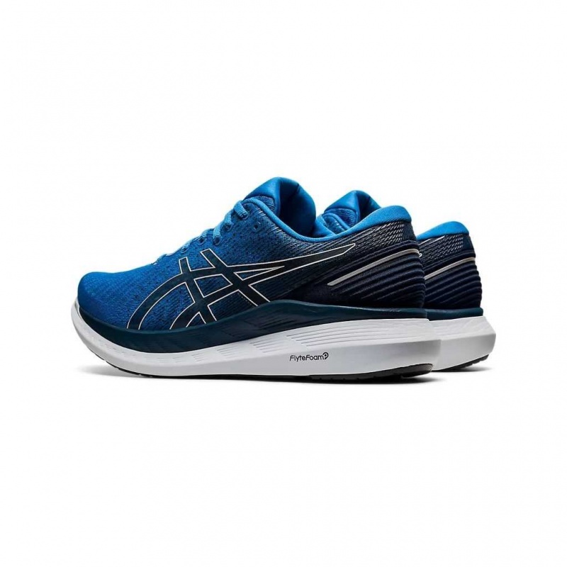 Reborn Blue/Black Asics 1011B016.401 Glideride 2 Running Shoes | GCTUS-3827