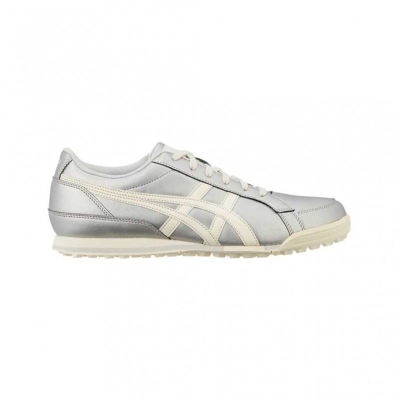 Silver/Cream Asics 1113A009.020 Gel-Preshot Classic 3 Golf Shoes | BUTXJ-1630