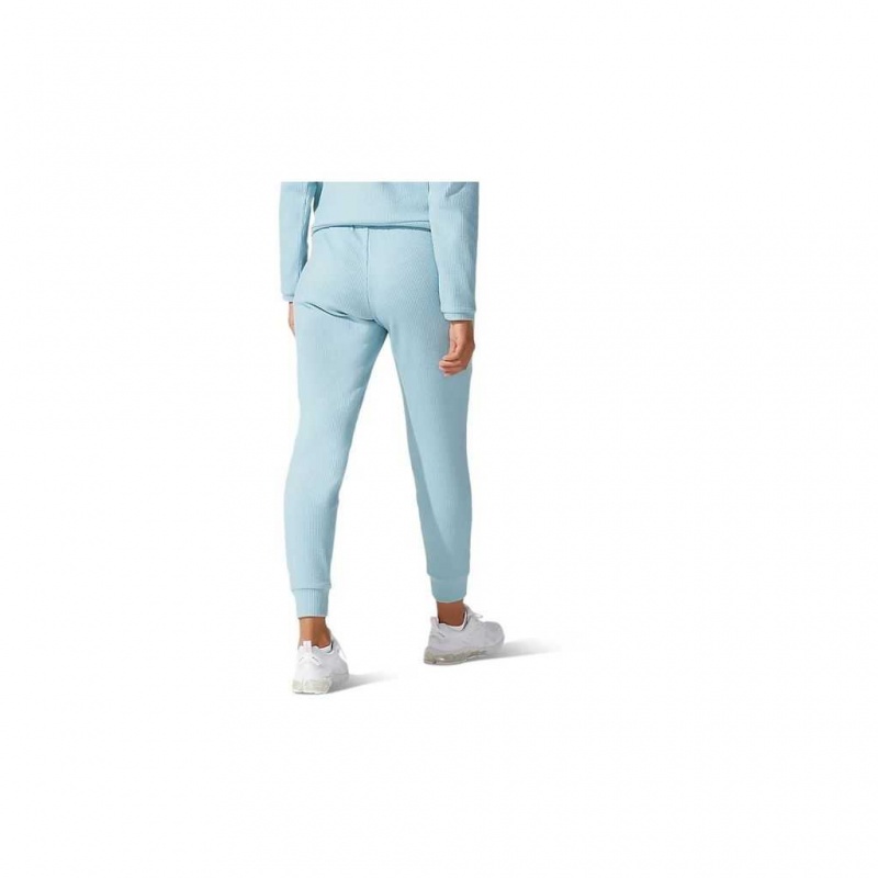 Smoke Blue Asics 2032B786.404 Soft Stretch Sweat Pant Shorts & Pants | FULZH-7825