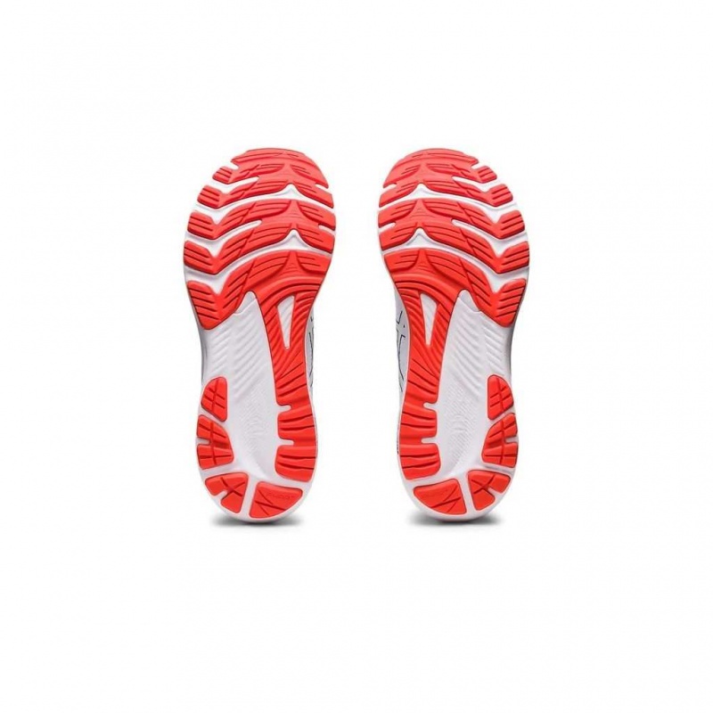 White/Deep Ocean Asics 1011B440.101 Gel-Kayano 29 Running Shoes | HXREU-6571