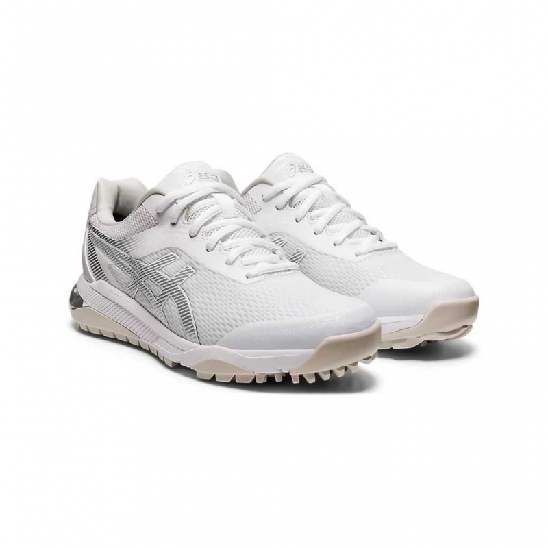 White/Pure Silver Asics 1112A036.100 Gel-Course Ace Golf Shoes | GOEWM-0287